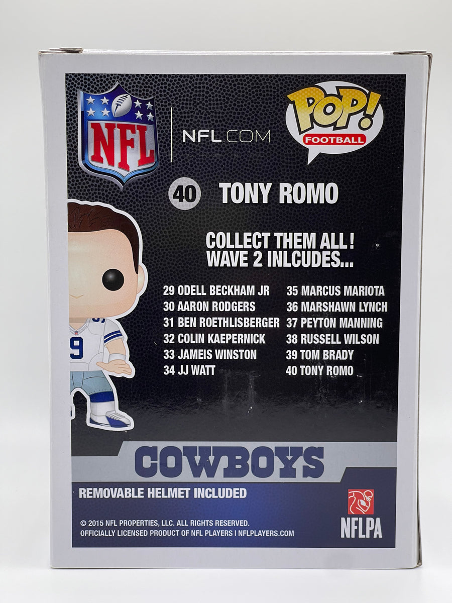 TONY ROMO #40 (AUTOGRAPHED) (BECKETT CERTIFIED) (DALLAS COWBOYS) (NFL