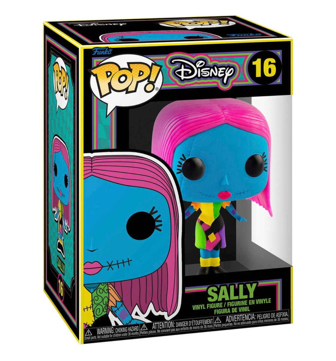 SALLY #16 (BLACKLIGHT) (NIGHTMARE BEFORE CHRISTMAS) FUNKO POP