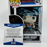 FUNKO POP! DC HEROES TELEVISION SMALLVILLE: CLARK KENT (SHIRTLESS) #627 (SIGNED / AUTOGRAPHED BY TOM WELLING) (BECKETT COA) (📌 CONDITION 9.5)