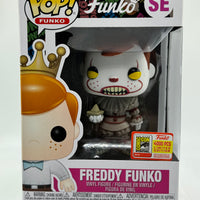 FUNKO POP! FREDDY FUNKO: FREDDY FUNKO AS PENNYWISE (FREDDYWISE) #SE (LE 4000) (2018 SDCC/FUNDAYS EXCLUSIVE) (📌 CONDITION 7.0/7.5)