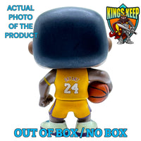 
              FUNKO POP! SPORTS NBA BASKETBALL LOS ANGELES LAKERS: KOBE BRYANT IN GOLD JERSEY #24 W/ ARMBAND #11 (OUT OF BOX / NO BOX) (📌 CONDITION 8.0)
            