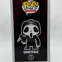 FUNKO POP! MOVIES SCREAM: GHOSTFACE #51 (2014 ONE WORD RELEASE) (📌 CONDITION 9.0 / 9.5)