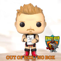 FUNKO POP! SPORTS WWE CHRIS JERICHO (RED & BLACK BOOTS) #40 (OUT OF BOX / NO BOX) (📌 CONDITION 8.0)