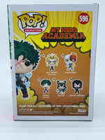 
              FUNKO POP! ANIMATION MY HERO ACADEMIA: DEKU #596 (FULL COWL) (AUTOGRAPHED/SIGNED BY JUSTIN BRINER) (JSA COA) (CUSTOM ARTWORK) (GLOW) (ENTERTAINMENT EARTH EXCLUSIVE STICKER)
            