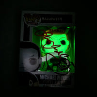 FUNKO POP! MOVIES HALLOWEEN: MICHAEL MYERS #03 (GLOW CHASE) (TRANSLUCENT MASK) (JJL 170315) (SIGNED / AUTOGRAPHED BY JAMES JUDE COURTNEY) (NO COA) (📌 CONDITION 8.5/9.0)