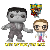 FUNKO POP! MARVEL THE HULK AND BRUCE BANNER #284 (6 INCH) (COLLECTOR CORPS EXCLUSIVE) (OUT OF BOX/NO BOX)