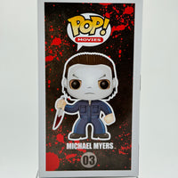 FUNKO POP! MOVIES HALLOWEEN: MICHAEL MYERS #03 (GLOW CHASE) (JJL 151104) (📌 CONDITION 7.5/8.0)