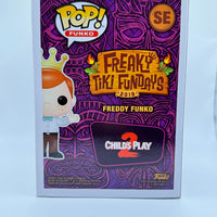 FUNKO POP! FREDDY FUNKO / CHILD'S PLAY 2: FREDDY FUNKO AS CHUCKY #SE (LE 5000) (2019 BOX OF FUN EXCLUSIVE STICKER) (📌 CONDITION 9.5)