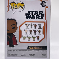 FUNKO POP! STAR WARS THE MANDALORIAN: GLOW MOFF GIDEON #380 (SIGNED/AUTO BY GIANCARLO ESPOSITO) (JSA CERTIFIED) (TARGET EXCLUSIVE STICKER)