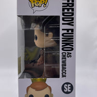 FUNKO POP! STAR WARS FREDDY FUNKO AS CHEWBACCA #SE (LE 600) (2023 CAMP FUNDAYS EVENT EXCLUSIVE STICKER)