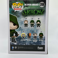 FUNKO POP! TELEVISION ARROW: THE ARROW UNMASKED #208 (2015 SDCC CON STICKER)