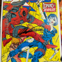 MARVEL COMICS X-FORCE VOL. 1 ISSUE #11 (SIGNED / AUTOGRAPHED BY ROB LIEFELD & DAN PANOSIAN) (NO COA) (1ST FULL APPEARANCE OF DOMINO) (1ST APPEARANCE OF WEAPON P.R.I.M.E.) (DIRECT EDITION) (JUNE 1992) (🔑 KEY ISSUE) (📌 CONDITION 8.5/9.0)