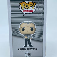 FUNKO POP! TELEVISION THE OFFICE: CREED BRATTON WITH MUNG BEANS #1107 (AUTOGRAPHED/SIGNED BY CREED BRATTON) (JSA COA) (GAMESTOP EXCLUSIVE STICKER)