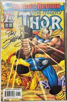 
              MARVEL COMICS THOR (THE MIGHTY) VOL 2 ISSUE #1 (DIRECT EDITION) (SIGNED/AUTOGRAPHED BY DAN JURGENS) (W/ COA) (JULY 1998)
            