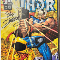 MARVEL COMICS THOR (THE MIGHTY) VOL 2 ISSUE #1 (DIRECT EDITION) (SIGNED/AUTOGRAPHED BY DAN JURGENS) (W/ COA) (JULY 1998)