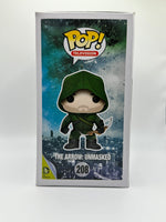 
              FUNKO POP! TELEVISION ARROW: THE ARROW UNMASKED #208 (2015 SDCC CON STICKER)
            