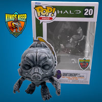 
              FUNKO POP CUSTOM! GAMES HALO: GRUNT CONSCRIPT W/ PLASMA PISTOL #20 (STONE STATUE VARIANT) (LE 1) (KING'S KEEP EXCLUSIVE CUSTOM)
            