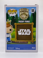 
              FUNKO POP! STAR WARS FREDDY FUNKO AS CHEWBACCA #SE (LE 600) (2023 CAMP FUNDAYS EVENT EXCLUSIVE STICKER)
            