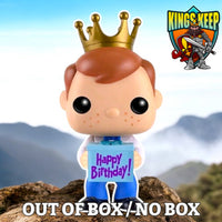 FUNKO POP! FREDDY FUNKO FREDDY FUNKO (HAPPY BIRTHDAY) #04 (OUT OF BOX / NO BOX) (FUNKO-SHOP EXCLUSIVE) (📌 CONDITION 8.0)