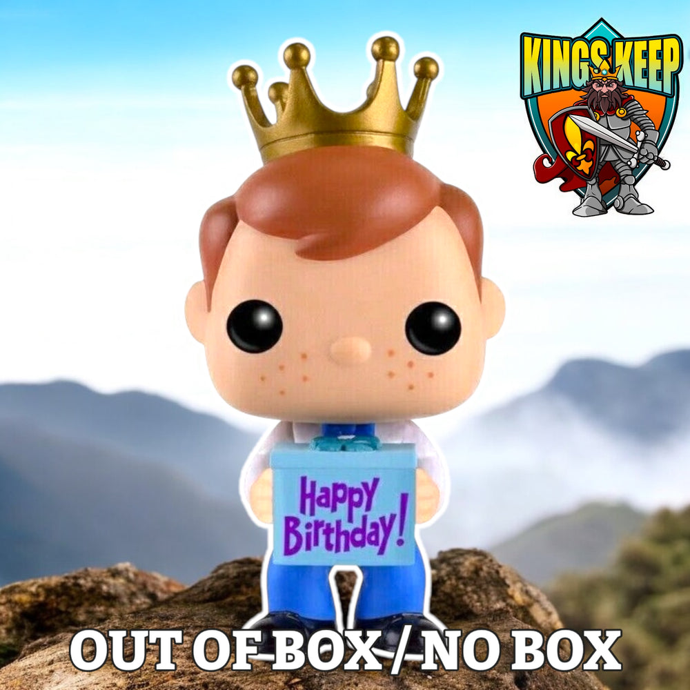 FUNKO POP! FREDDY FUNKO FREDDY FUNKO (HAPPY BIRTHDAY) #04 (OUT OF BOX / NO BOX) (FUNKO-SHOP EXCLUSIVE) (📌 CONDITION 8.0)