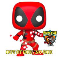 FUNKO POP! MARVEL DEADPOOL W/ CANDY CANES #400 (OUT OF BOX/NO BOX)