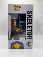 
              FUNKO POP! TELEVISION MASTERS OF THE UNIVERSE: DISCO SKELETOR #19 (METALLIC) (LE 480) (2013 SDCC EXCLUSIVE STICKER) (SIGNED/AUTOGRAPHED BY ALAN OPPENHEIMER)
            