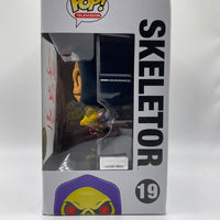 FUNKO POP! TELEVISION MASTERS OF THE UNIVERSE: DISCO SKELETOR #19 (METALLIC) (LE 480) (2013 SDCC EXCLUSIVE STICKER) (SIGNED/AUTOGRAPHED BY ALAN OPPENHEIMER)