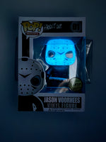 
              FUNKO POP! MOVIES FRIDAY THE 13TH: GLOW JASON VOORHEES #01 (BLUE GLOW CHASE) (ERROR CHASE STICKER RELEASE) (JJL 170301) (📌 CONDITION 6.0/6.5)
            