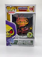 
              FUNKO POP! TELEVISION MASTERS OF THE UNIVERSE: DISCO SKELETOR #19 (METALLIC) (LE 480) (2013 SDCC EXCLUSIVE STICKER) (SIGNED/AUTOGRAPHED BY ALAN OPPENHEIMER)
            