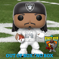 FUNKO POP! SPORTS NFL FOOTBALL LAS VEGAS RAIDERS: MARSHAWN LYNCH IN ALTERNATE UNIFORM (WAVE 4) #77 (OUT OF BOX / NO BOX) (📌 CONDITION 7.5/8.0)