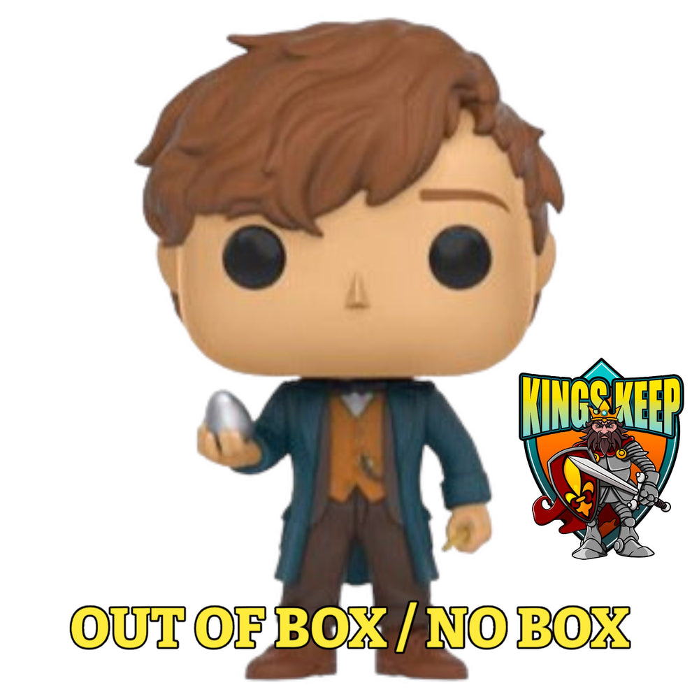 FUNKO POP! MOVIES FANTASTIC BEASTS: NEWT SCAMANDER W/ EGG #02 (OUT OF BOX / NO BOX)