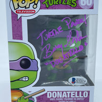 FUNKO POP! TELEVISION TEENAGE MUTANT NINJA TURTLES: DONATELLO #60 (AUTOGRAPHED/SIGNED BY BARRY GORDON) (BECKETT COA) (TMNT)