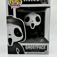 FUNKO POP! MOVIES SCREAM: GHOSTFACE #51 (2014 ONE WORD RELEASE) (📌 CONDITION 9.0 / 9.5)