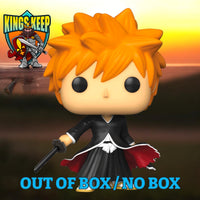 FUNKO POP! ANIMATION BLEACH: ICHIGO (UNMASKED) #1087 (OUT OF BOX / NO BOX) (AAA EXCLUSIVE) (📌 CONDITION 9.5)