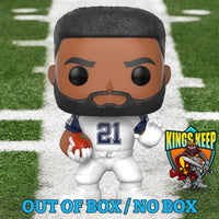 FUNKO POP! SPORTS NFL FOOTBALL DALLAS COWBOYS: EZEKIEL ELLIOTT (COLOR RUSH) #68 (OUT OF BOX / NO BOX) (TOYS R US / FANATICS EXCLUSIVE) (📌 CONDITION 7.5/8.0)