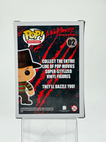 
              FUNKO POP! MOVIES A NIGHTMARE ON ELM STREET: GLOW FREDDY KRUEGER #02 (GLOW CHASE) (1ST RELEASE / 1 LANGUAGE / LARGE FONT RELEASE) (JJL 141016) (📌 CONDITION 8.0/8.5)
            