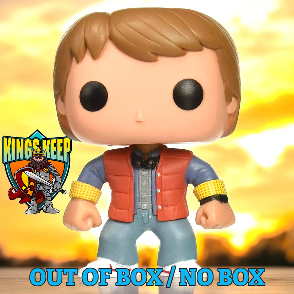 FUNKO POP! MOVIES BACK TO THE FUTURE: MARTY MCFLY #61 (OUT OF BOX / NO BOX) (📌 CONDITION 7.5/8.0)