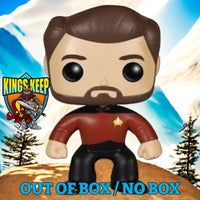 FUNKO POP! TELEVISION STAR TREK THE NEXT GENERATION: WILL RIKER #189 (OUT OF BOX / NO BOX) (📌 CONDITION 7.5/8.0)