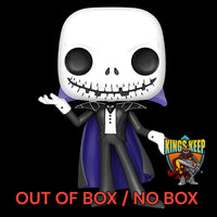 
              FUNKO POP! DISNEY NIGHTMARE BEFORE CHRISTMAS: JACK SKELLINGTON AS VAMPIRE JACK (GLOW) #598 (OUT OF BOX/NO BOX) (WALGREENS EXCLUSIVE STICKER) (NBC)
            