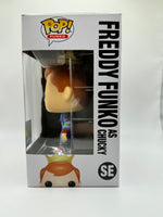 
              FUNKO POP! FREDDY FUNKO / CHILD'S PLAY 2: FREDDY FUNKO AS CHUCKY #SE (LE 5000) (2019 BOX OF FUN EXCLUSIVE STICKER) (📌 CONDITION 9.5)
            