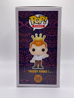 
              FUNKO POP! STAR WARS FREDDY FUNKO AS C-3PO #SE (W/ TM STAMP) (LE 520) (2019 SDCC EXCLUSIVE STICKER)
            