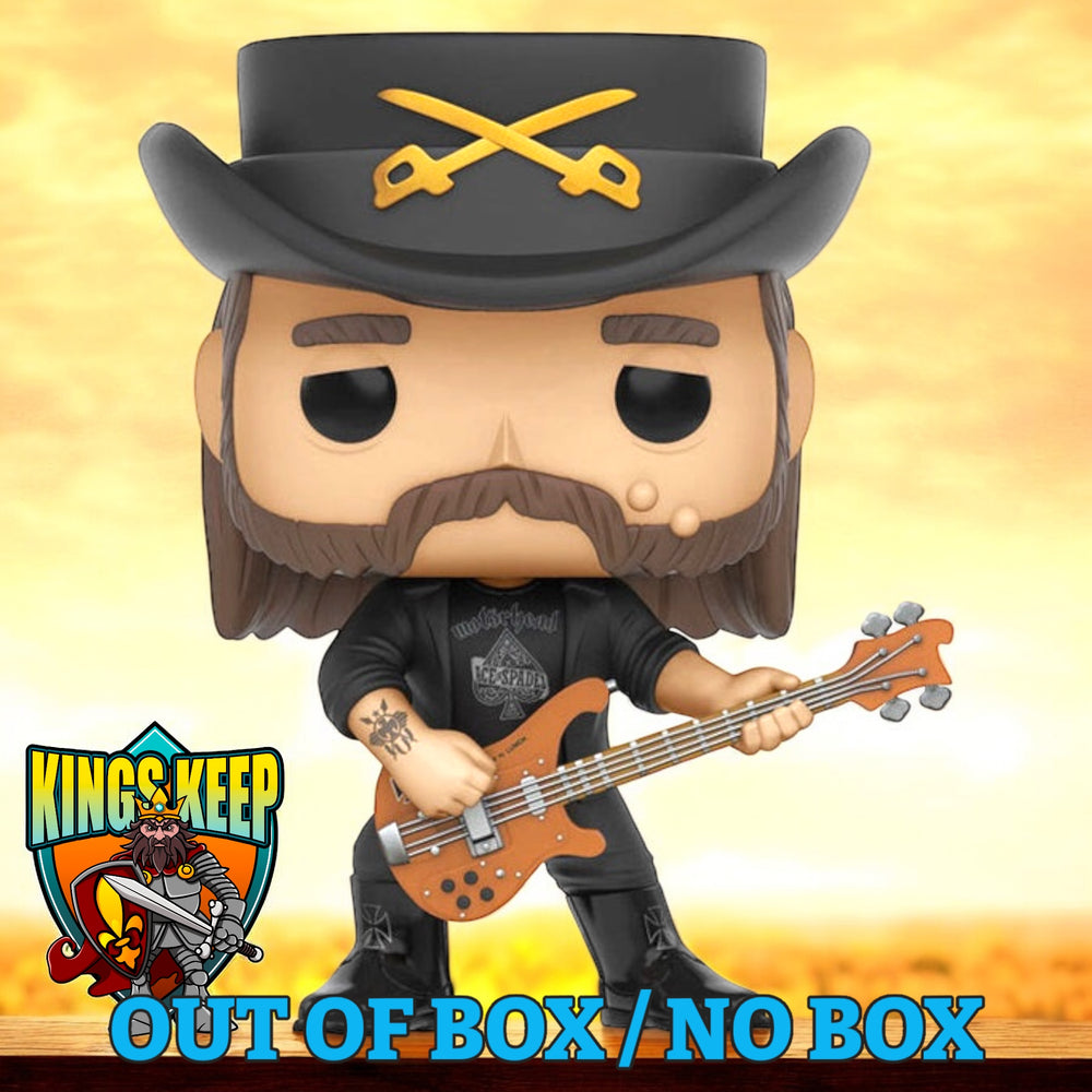 FUNKO POP! ROCKS MOTORHEAD: LEMMY KILMISTER #49 (OUT OF BOX / NO BOX) (📌 CONDITION 7.5/8.0)