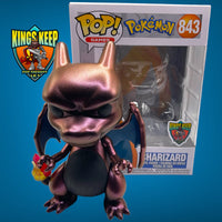 
              FUNKO POP CUSTOM! GAMES POKEMON: CHARIZARD #843 (COLOR SHIFT VARIANT) (LE 1) (KING'S KEEP EXCLUSIVE CUSTOM)
            