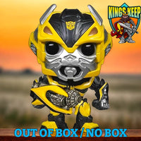 FUNKO POP! MOVIES TRANSFORMERS: BUMBLEBEE W/ CANNON #102 (OUT OF BOX / NO BOX) (WALMART EXCLUSIVE) (📌 CONDITION 9.5)