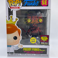 FUNKO POP! STAR WARS FREDDY FUNKO AS DARTH MAUL #SE (GLOW) (LE 2,000) (2022 BLACKLIGHT BATTLE EXCLUSIVE STICKER)