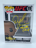 
              FUNKO POP! UFC DANIEL CORMIER #11 (AUTOGRAPHED/SIGNED BY DANIEL CORMIER) (PSA COA)
            