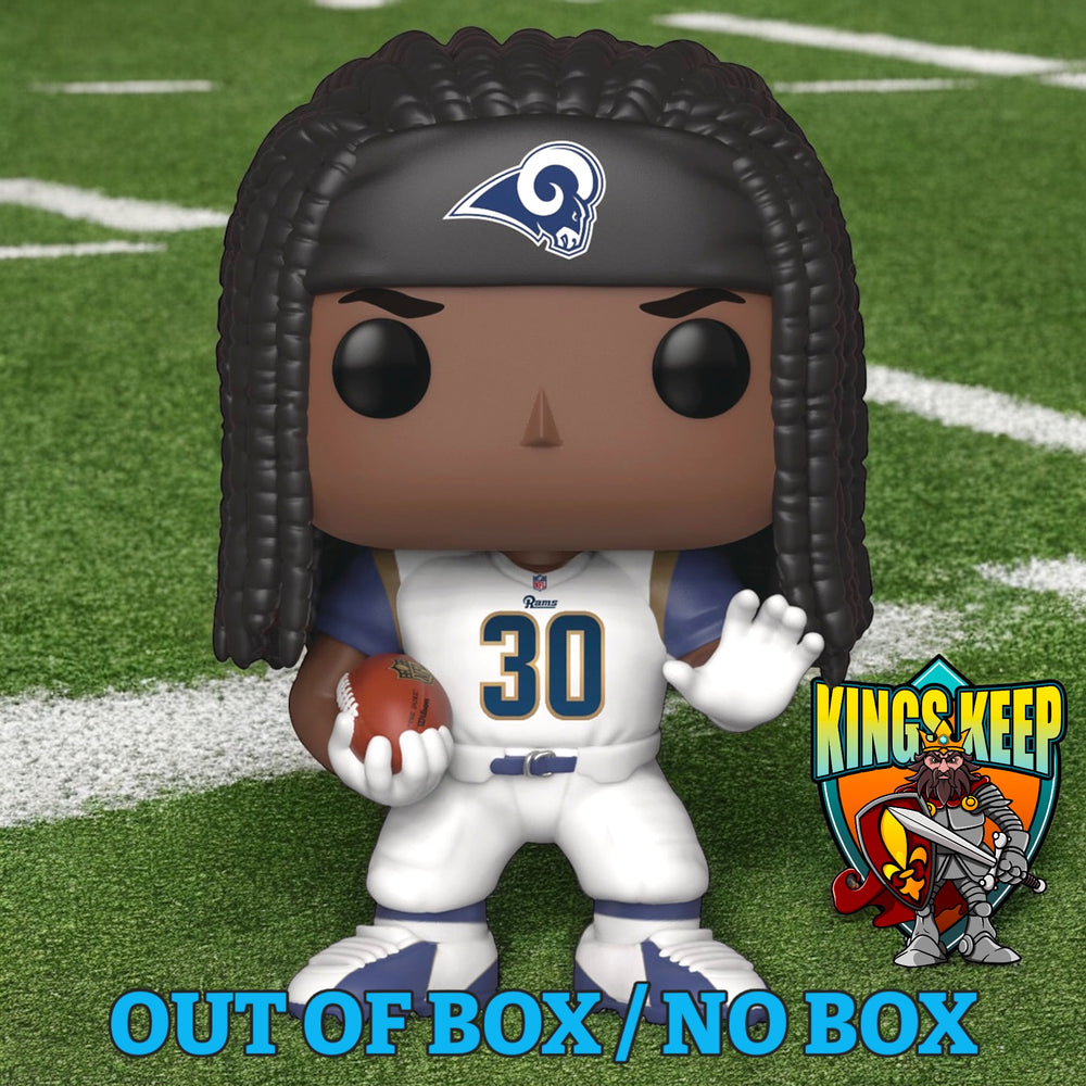 FUNKO POP! SPORTS NFL FOOTBALL LOS ANGELES RAMS: TODD GURLEY (WHITE JERSEY) (WAVE 4) #58 (OUT OF BOX / NO BOX) (📌 CONDITION 8.0)