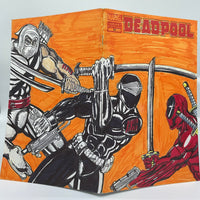 MARVEL COMICS DEADPOOL ISSUE #50 VOL #2 (DEADPOOL/SNAKE EYES/STORM SHADOW CUSTOM ARTWORK BY UNKNOWN ARTIST) (MAR 2012)