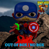 FUNKO POP! MARVEL INFINITY WARPS: GLOW SOLDIER SUPREME #679 (OUT OF BOX / NO BOX) (WALGREENS EXCLUSIVE) (📌 CONDITION 9.5)