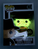 
              FUNKO POP! MOVIES A NIGHTMARE ON ELM STREET: GLOW FREDDY KRUEGER #02 (GLOW CHASE) (1ST RELEASE / 1 LANGUAGE / LARGE FONT RELEASE) (JJL 141016) (📌 CONDITION 8.0/8.5)
            